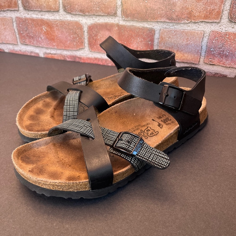 Birkenstock Lillie Criss Cross Strappy sandals Wo’s sz 7 - Picture 4 of 10